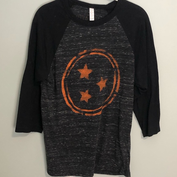 Univ. of Tennessee Tri-Star Volunteers Baseball Tee, women's size medium, TN - Picture 2 of 3